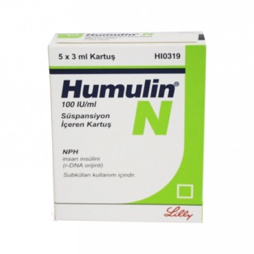 Humulin N 100IU (Cart) Eli Lilly