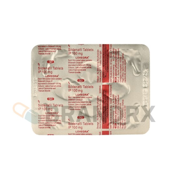 Lovegra 100 mg Ajanta Pharma